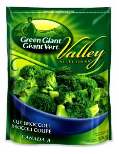 1 cup (100 g) Valley Selections Cut Broccoli