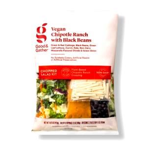 1 cup (100 g) Vegan Chipotle Ranch with Black Beans Chopped Salad Kit