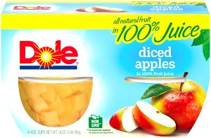 1 cup (113 g) Diced Apples & Pears in Extra Light Syrup with Caramel Flavor