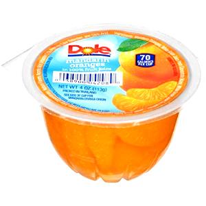 1 cup (113 g) Mandarin Oranges in Light Syrup