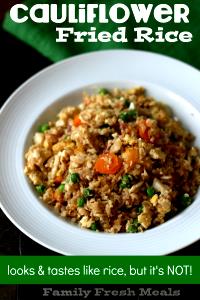 1 cup (114 g) Cauliflower Fried Rice