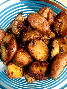 1 cup (115 g) Steamed Roasted Potatoes & Green Beans
