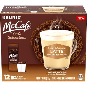 1 cup (12 oz) McCafe Cappuccino (Small)