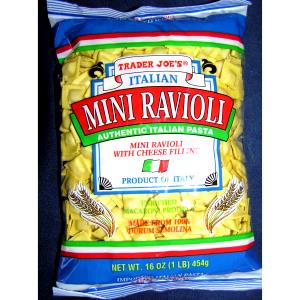 1 cup (120 g) Mini Cheese Ravioli