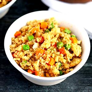 1 cup (122 g) Cauliflower Fried Rice