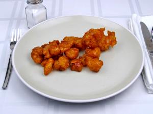 1 cup (125 g) Mandarin Orange Chicken without Sauce