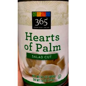 1 cup (128 g) Hearts of Palm