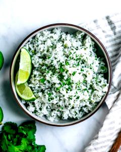 1 cup (129 g) Cilantro Lime Rice