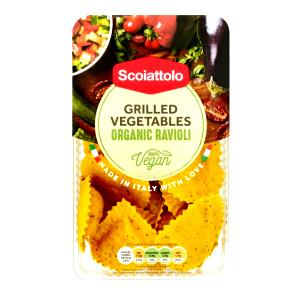 1 cup (130 g) Grilled Vegetables Organic Ravioli