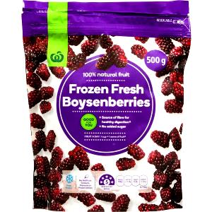 1 Cup (132.0 G) Boysenberries, frozen