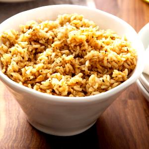 1 cup (135 g) Seasoned Brown Rice