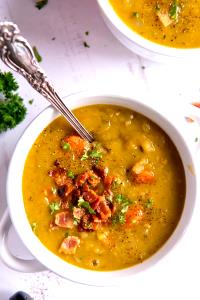1 Cup (135.0 G) Split Pea Soup with Ham & Bacon