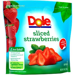 1 cup (140 g) Ready-Cut Fruit - Sliced Strawberries