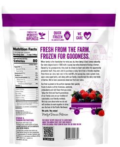 1 cup (140 g) Three Berry Blend