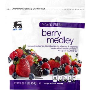 1 cup (140 g) Unsweetened Berry Medley
