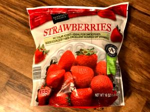 1 cup (140 g) Whole Unsweetened Strawberries