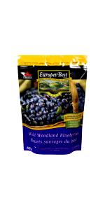 1 cup (140 g) Wild Woodland Blueberries
