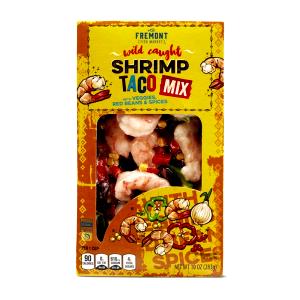 1 cup (141 g) Wild Caught Shrimp Taco Mix