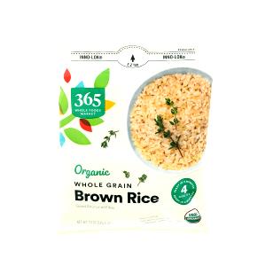 1 cup (142 g) Organic Brown Rice (Frozen)
