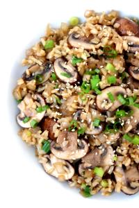 1 cup (147 g) Asian Inspired Brown Rice with Shiitake Mushrooms