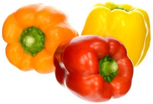1 cup (148 g) Organic Tri-Color Peppers