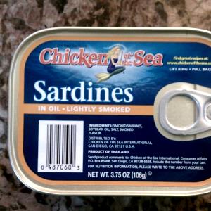1 Cup (149.0 G) Sardine, canned in oil
