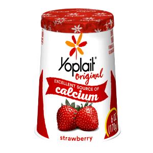 1 cup (150 g) Fruit on the Bottom Yogurt - Strawberry