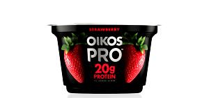 1 cup (150 g) Oikos Pro Strawberry