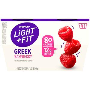 1 cup (150 g) Raspberry Greek Yogurt
