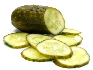 1 Cup (155.0 G) Sour Pickles