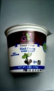 1 cup (170 g) French Village Nonfat Black Cherry Yogurt
