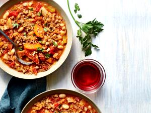 1 cup (170 g) Sausage Chili (Cup)