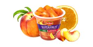 1 cup (170 g) Superfruit Peach Chunks + Pomegranate & Orange Juice Blend