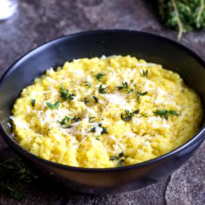 1 cup (170 g) Three Cheese Risotto
