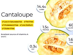1 Cup (177.0 G) Cantaloupe Melon