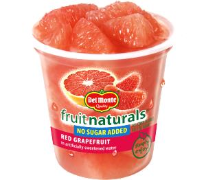 1 cup (184 g) Fruit Naturals No Sugar Added Red Grapefruit