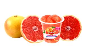 1 cup (184 g) Fruit Naturals Red Grapefruit (No Sugar Added)