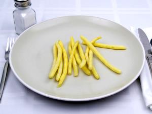 1 Cup (196.0 G) Yellow Beans, raw