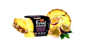 1 cup (198 g) Fruit Refreshers Pineapple in Passion Fruit Water
