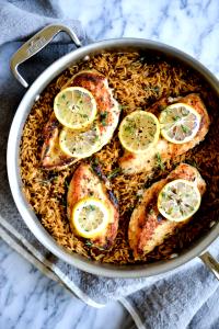 1 cup (198 g) Meals Made Simple - Lemon Herb Chicken with Brown Rice