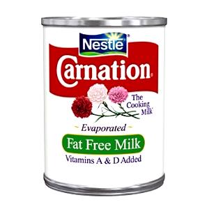 1 Cup 2% Fat Evaporated Milk (Diluted)