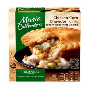 1 cup (200 g) Chicken Corn Chowder Pot Pie