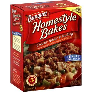 1 cup (202 g) Homestyle Bakes - Creamy Turkey & Stuffing