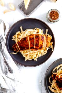 1 cup (207 g) Blackened Chicken Alfredo