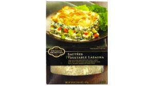 1 cup (215 g) Sauteed Vegetable Lasagna
