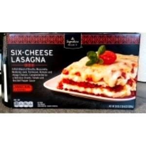 1 cup (216 g) Six Cheese Lasagna