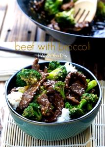 1 cup (220 g) Beef Broccoli with Sauce