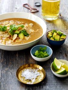 1 cup (223 g) Organic Chef Inspirations Chicken Tortilla Soup
