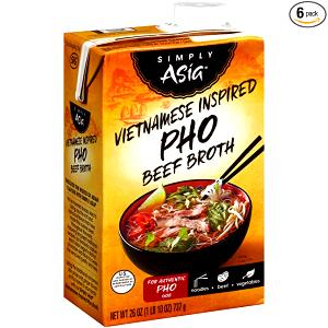 1 cup (224 g) Vietnamese Inspired Pho Beef Broth