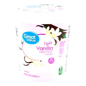 1 cup (225 g) Light Vanilla Yogurt